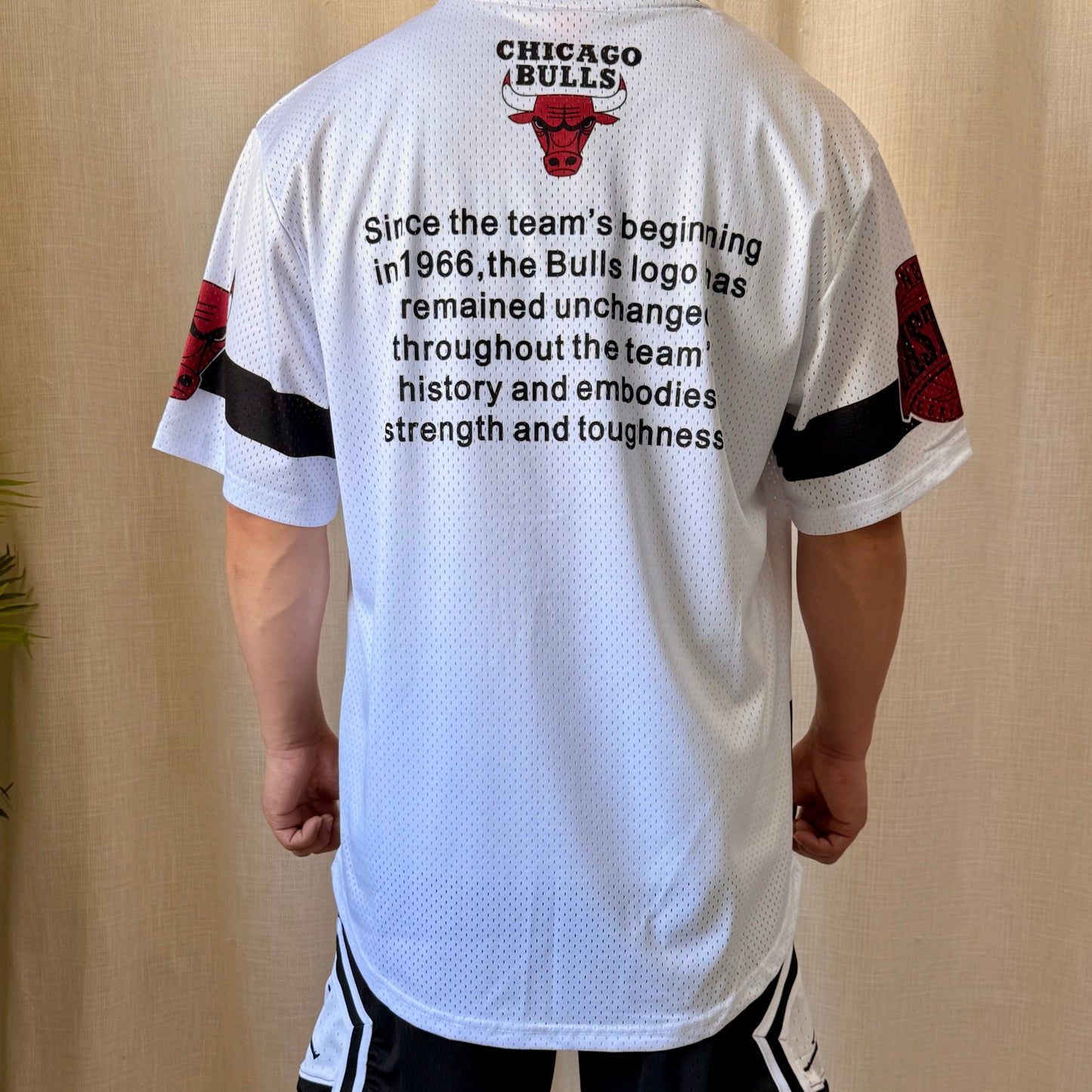 Chicago Retro Heritage Mesh Graphic Shooting Shirt
