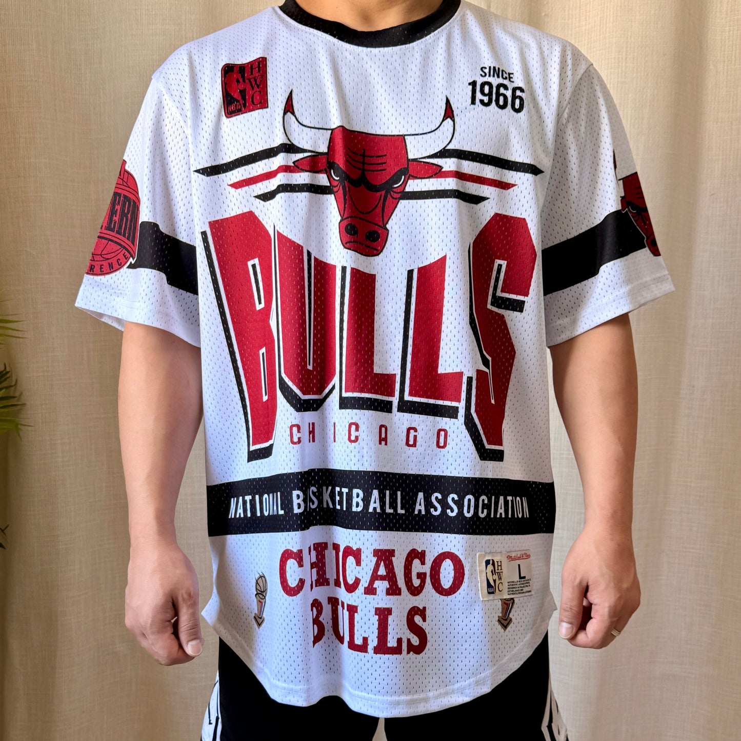 Chicago Retro Heritage Mesh Graphic Shooting Shirt